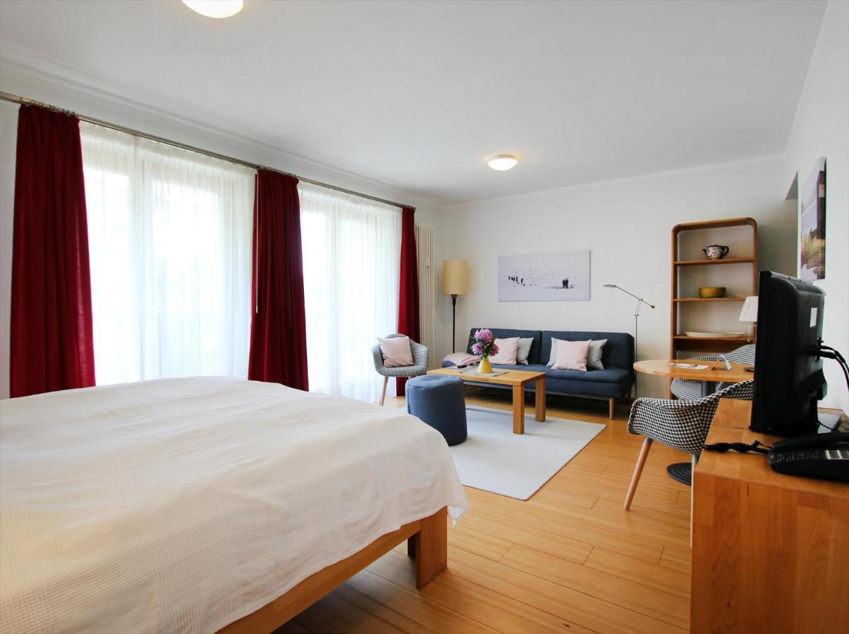Kaiservillen Heringsdorf - 1-Raum-Ferienwohnung Mit Balkon D113 Bagian luar foto